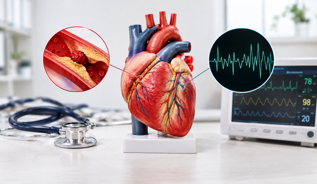 Difference Between Heart Attack and Cardiac Arrest
